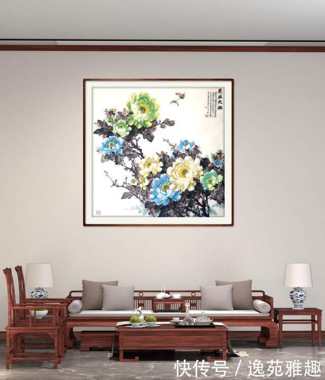 【画作欣赏】心中牡丹开,处处是暖阳,画家王润之作品欣赏