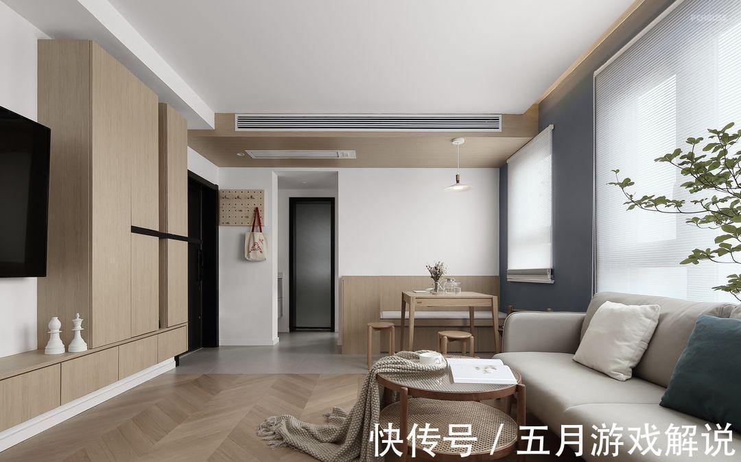 收纳|用木元素渲染空间,舒适又有设计感,打造空间感极强的家