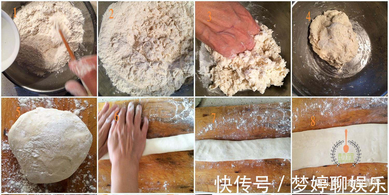 比例|千层烙饼层层分明,外酥里软,凉了也不硬,精确的比例告诉你方法