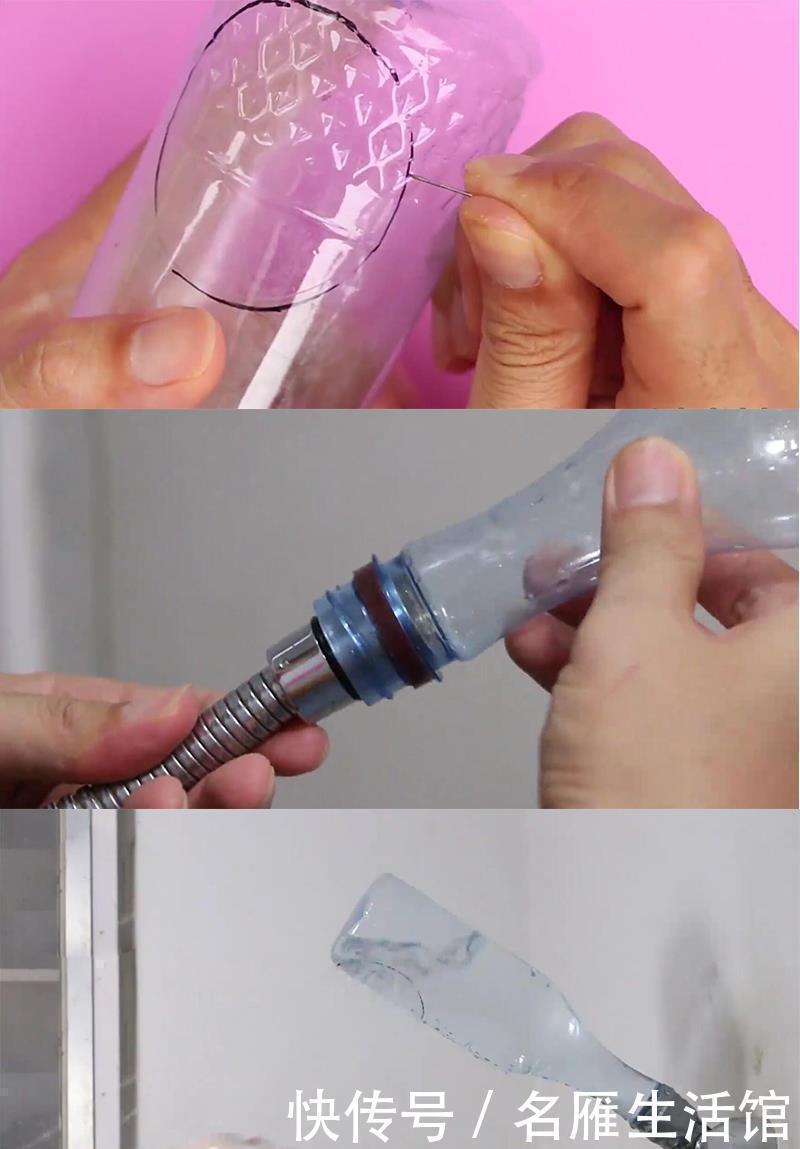 塑料瓶丢进花盆里，一整年都不用浇水了养花超棒，几乎没人晓得