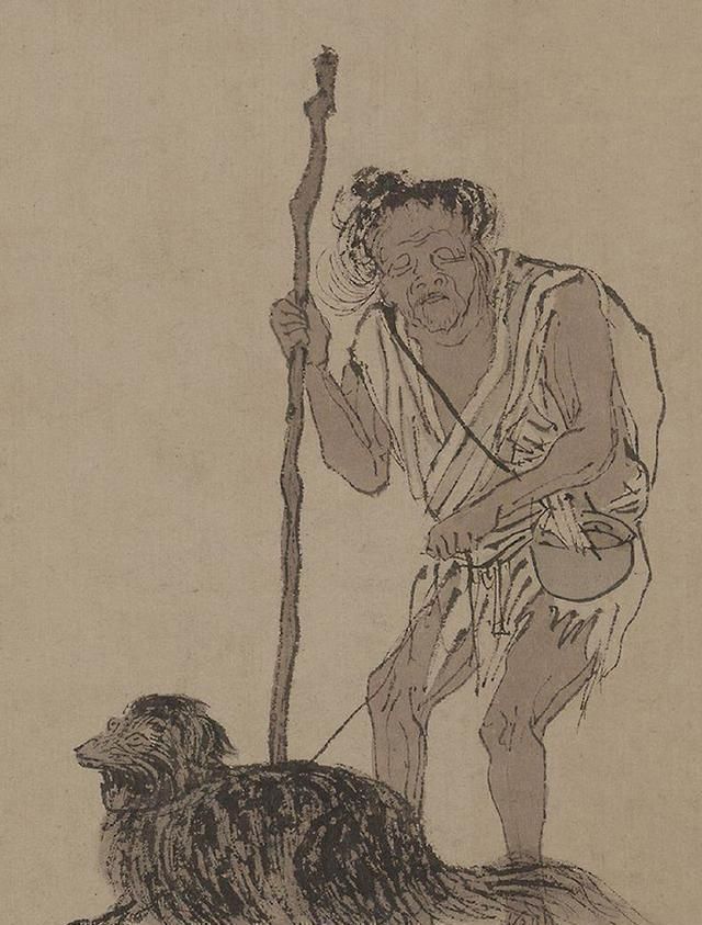 绘画$600年前的《流民图》,和蒋兆和的一样精彩,比齐白石还画得好