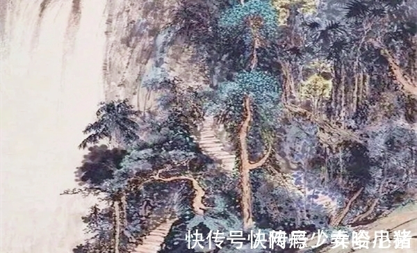 郎士元$“青山霁后云犹在，画出西南四五峰”，郎士元入寺观山，顿悟人生