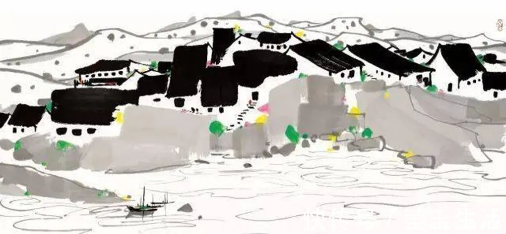 朱新建&绘画名家朱新建,喜欢创作绘画作品,又善于评论其他画家