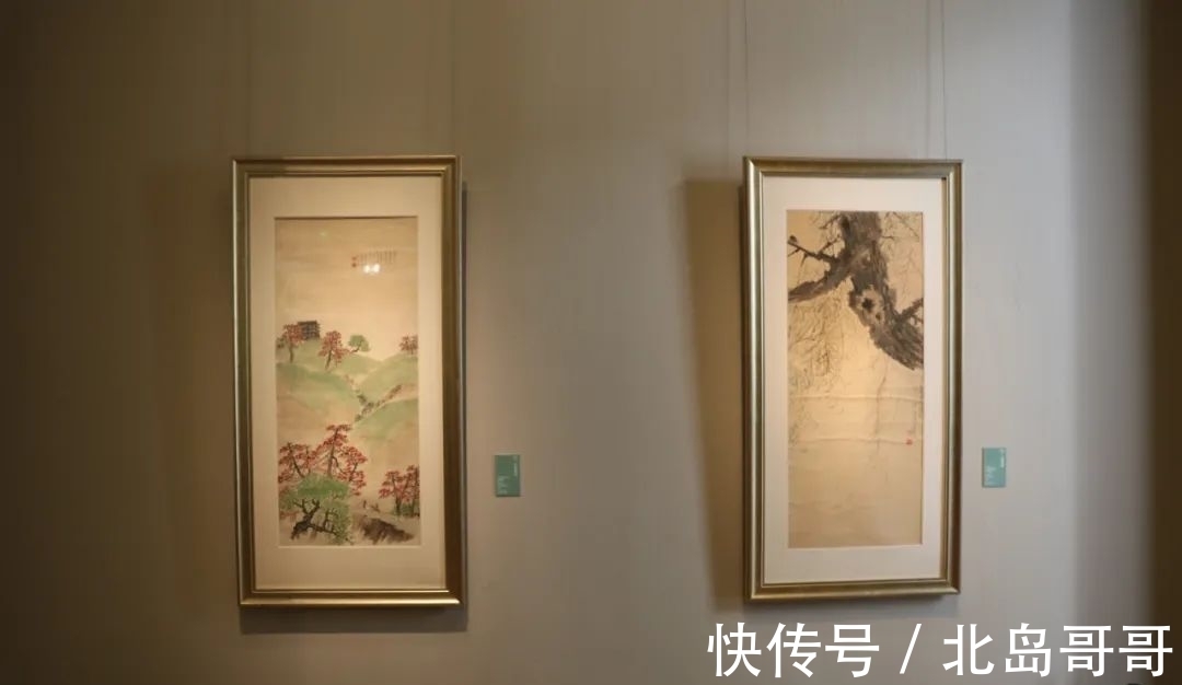 绘画@“中国美术馆‘典藏活化’系列展：只信仙都有此奇——陈树人绘画作品展”在中国美术馆