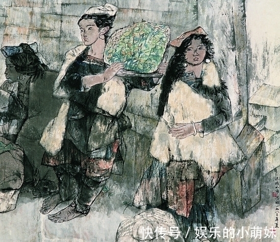 水墨!周思聪:开拓了水墨人物画的当代语言现代化探索潮流的走向!