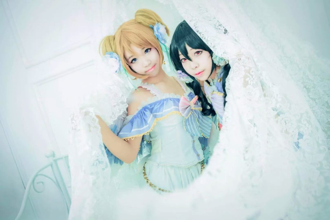 Lovelive!白色情人节花妮cosplay