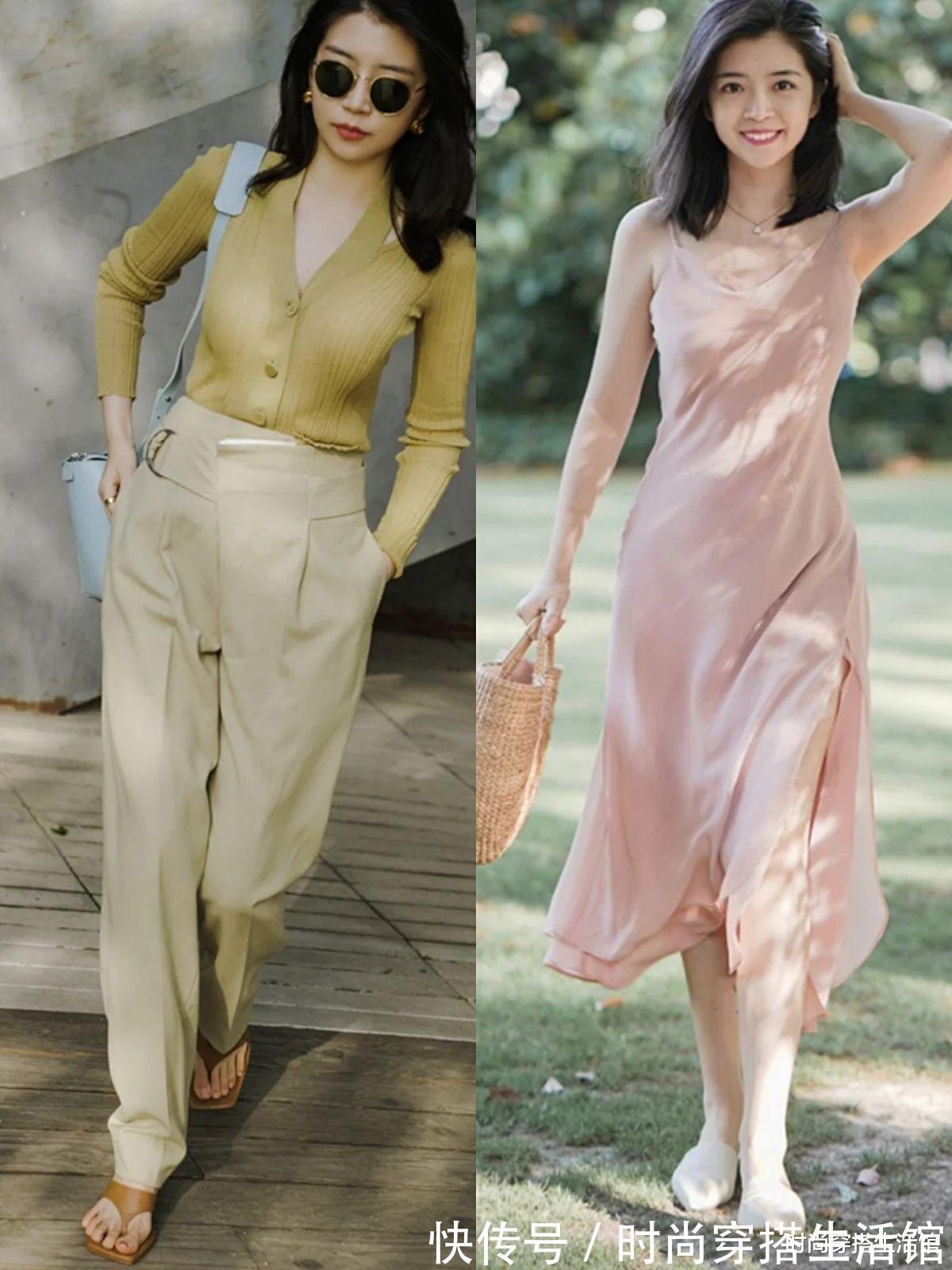 保暖|夏末初秋,少穿T恤配短裤吧!学学三木这样穿,时髦保暖又气质