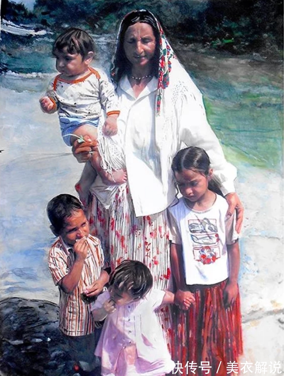 马德里!水色交融中的生动传神和打动人心——画家斯科特的水彩画艺术