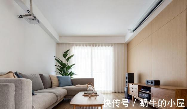 推拉窗|100平三居室，室内清新自然，隐形门你敢尝试吗？