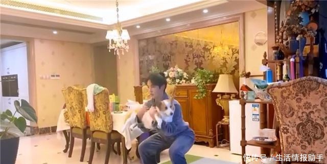 李汶翰曝光自家超豪装修!满屋欧式家具,养的狗都是英国皇家血统!