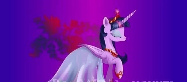 小马们|小马宝莉小马新娘的婚纱礼服,苹果嘉儿好可爱,紫悦我要嫁给你