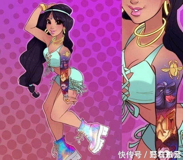 蒂安娜|“画风奇特”的迪士尼公主,有人爱到不行,有人却接受无能