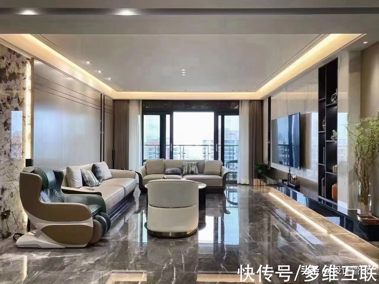 郑州|一家六口的幸福之家，郑州240平四居室装修实景，越看越喜欢