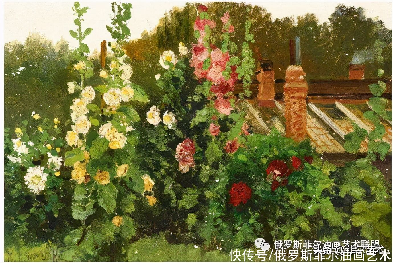 「经典作品」这风景油画是我的最爱！大气，磅礴，美醉了