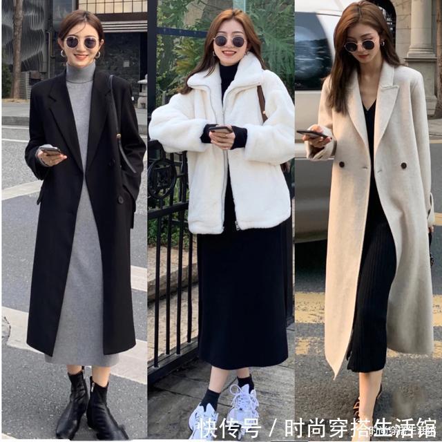 tips 秋冬多穿这3条连衣裙,时髦显瘦又气质,配大衣棉服穿就很美