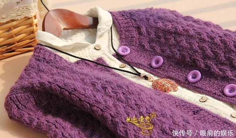  适合|适合各个年龄段穿的一款开衫外套的织法