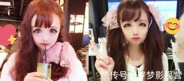 美女|日本女子花费600万整容，变成二次元美女，眼睛占了脸部三分之一