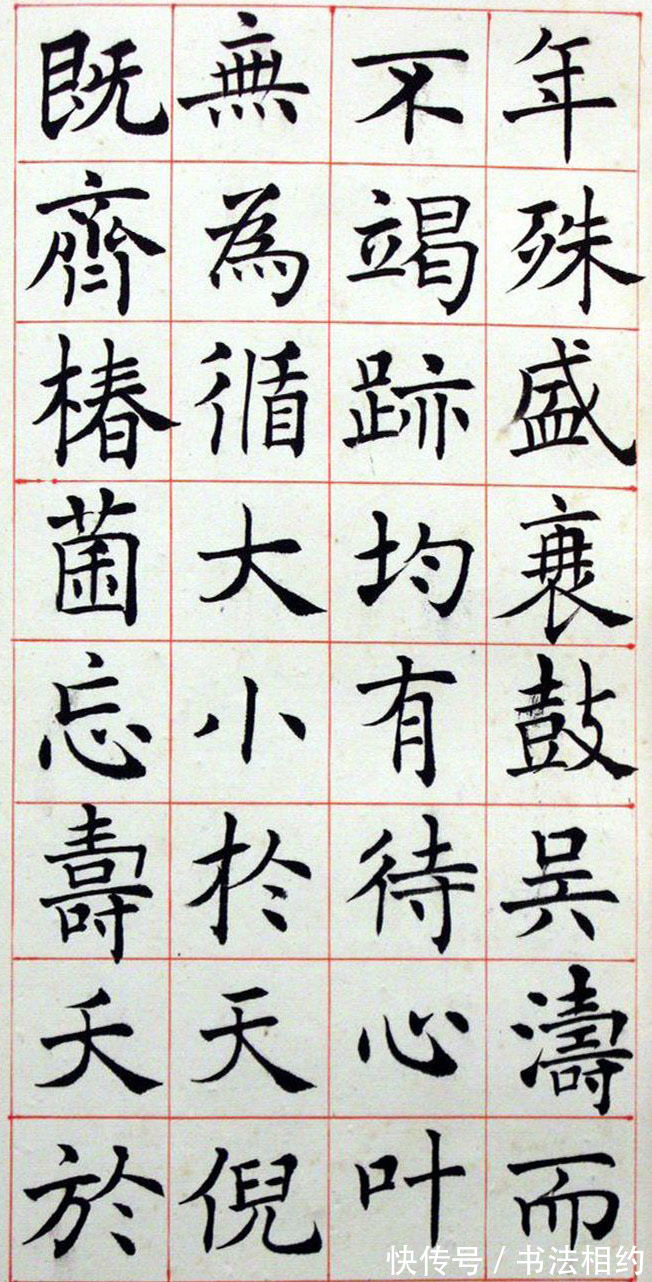 褚楷#沈尹默楷书是民国书法的最高峰,抄经韵致,褚楷笔意,自成一家