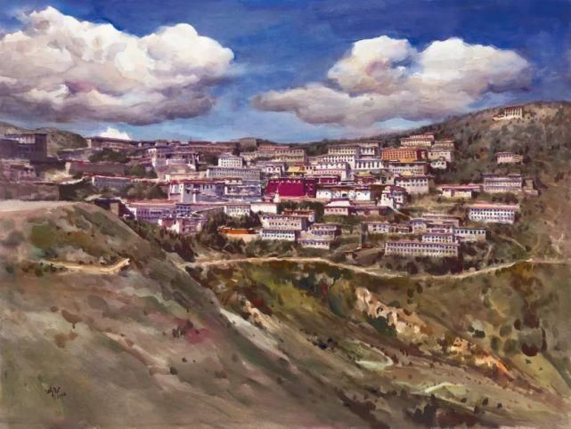 藏区!攀山涉水,穿越险峰,只为画出绝美的高原极地!