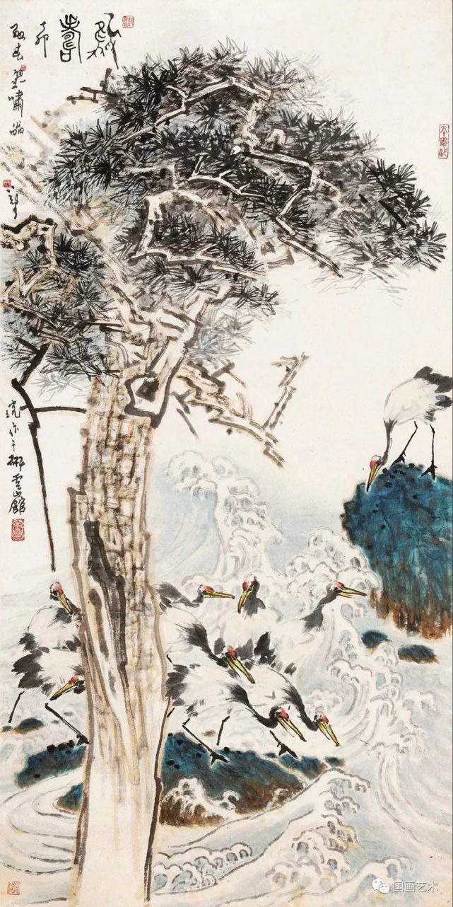 松鹤延年——名家笔下的松鹤图