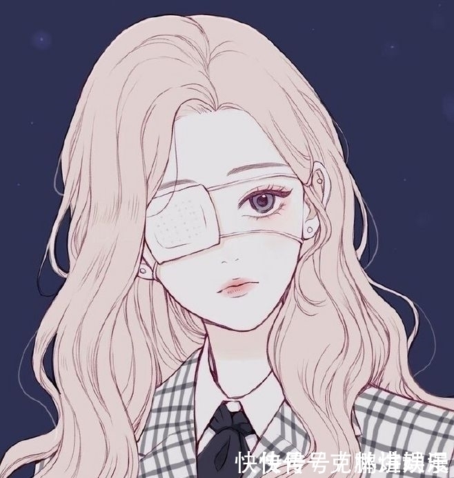 少女心|一组少女心十足的好看插画,很适合做卡通动漫头像哦!