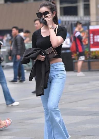 牛仔裤|精致美观的紧身牛仔裤,时尚又百搭,视觉上尽显修长双腿