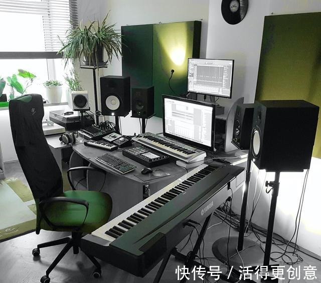 显示器|超酷的家庭办公室，充满创意的家居工作空间！