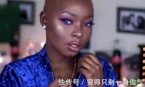 妹子 黑人妹子化妆竟用掉5瓶粉底液,看到结果后美呆了