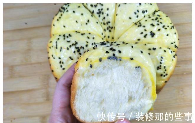黑芝麻|电饭煲烤面包，不用一滴水，不用打发，口感细腻柔软，比买的还香