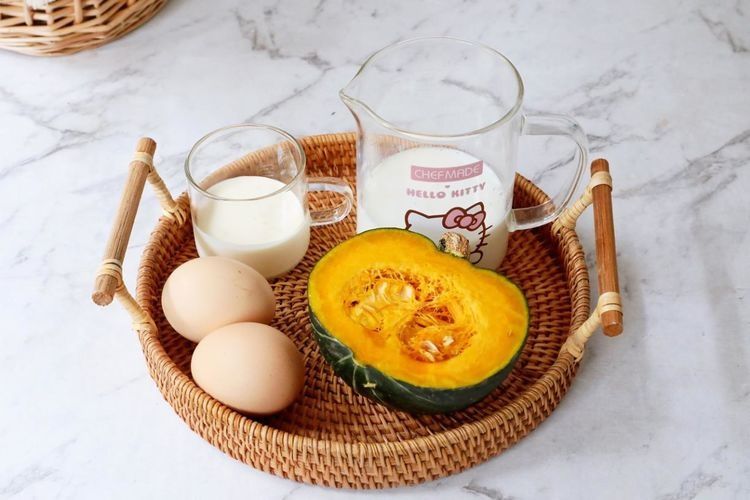 零难度的南瓜布丁,搅一搅拌一拌,几分钟就做好