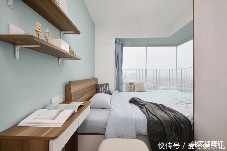 书房|她将客厅去掉，54㎡变四室，完工后，蜗居变豪宅，惊艳了整个小区