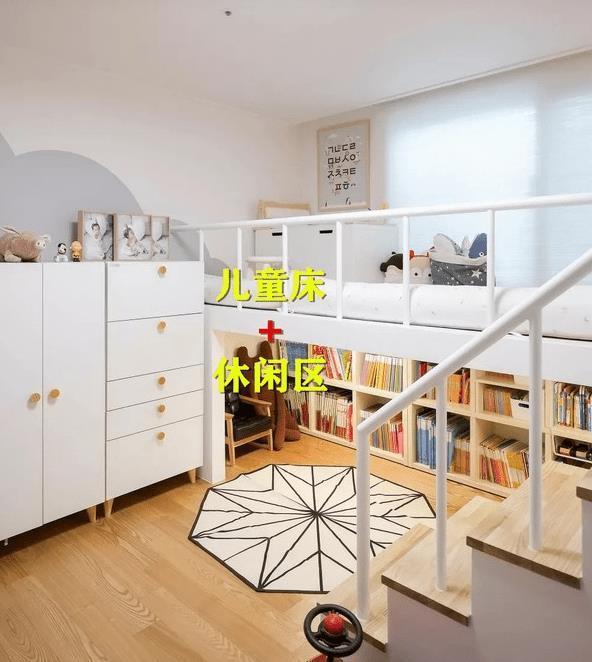 上下铺|别再整什么上下铺了,现在都流行二合一设计,1房5用挤出10㎡收纳