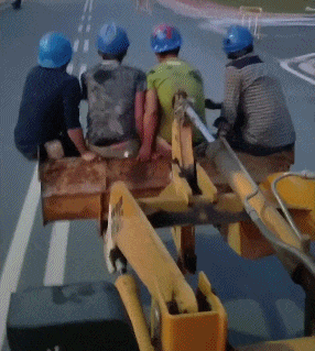 |搞笑GIF:我都不敢这么p,她却敢这么长!