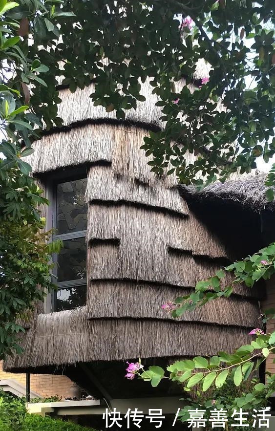 中薪|越南河内湖边民宅,土砖茅草打造的别墅!