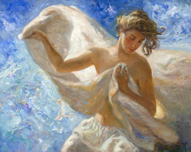 雷诺阿|独特的艺术天赋,他对色彩和纹理戏剧性的使用