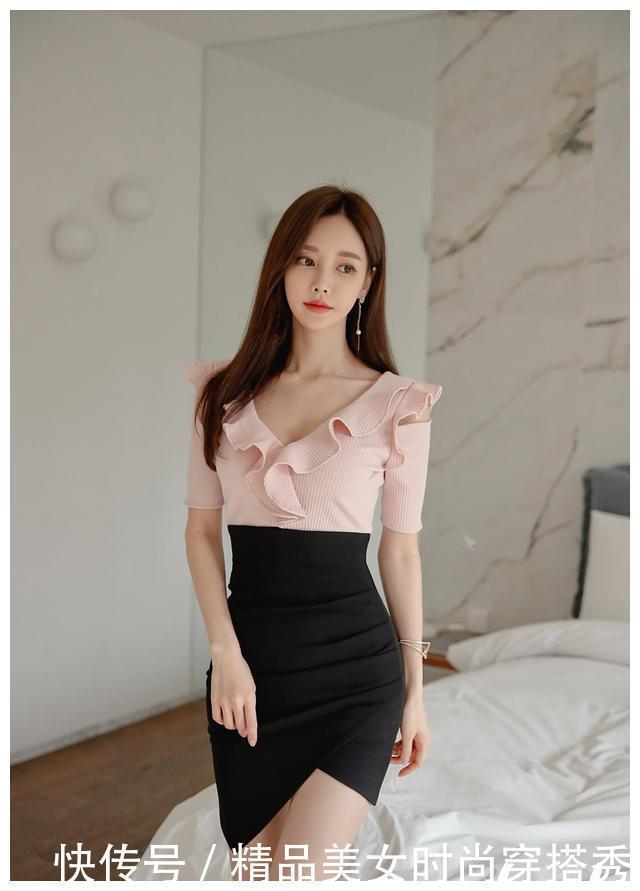 白色衬衫|职业上的时尚达人穿搭指南,清凉温婉的女神穿搭——衬衫套装裙