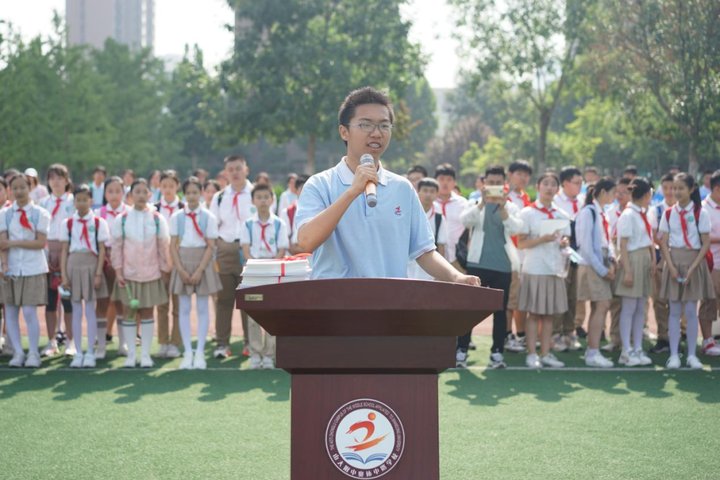 山大附中奥体中路学校|送祝福，祝成功！山大附中奥体中路学校初三学子的最后一次跑操