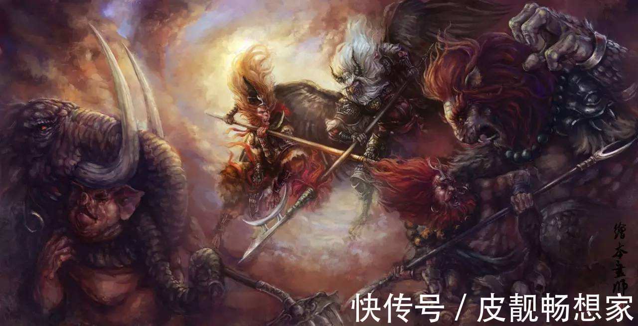 大鹏&与阎王称兄道弟,还是五方五老亲戚,可母亲却是玉帝的下酒菜