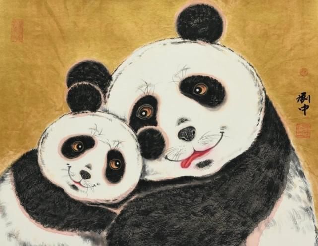 舐犊情深 博爱五洲 ——读著名画家刘中新作有感