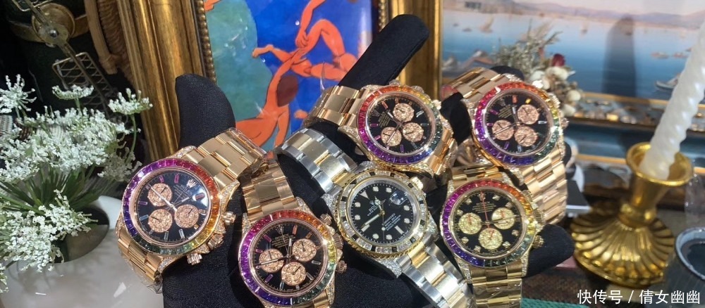 机芯|N厂4130机芯劳力士镶钻彩虹迪通拿完整评测