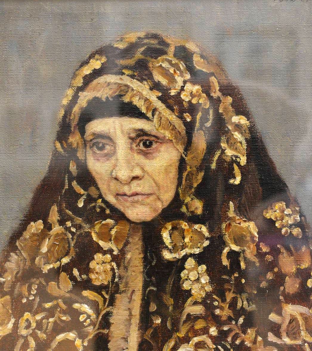 特列恰柯夫&俄罗斯特列恰柯夫美术馆藏品人物油画作品欣赏