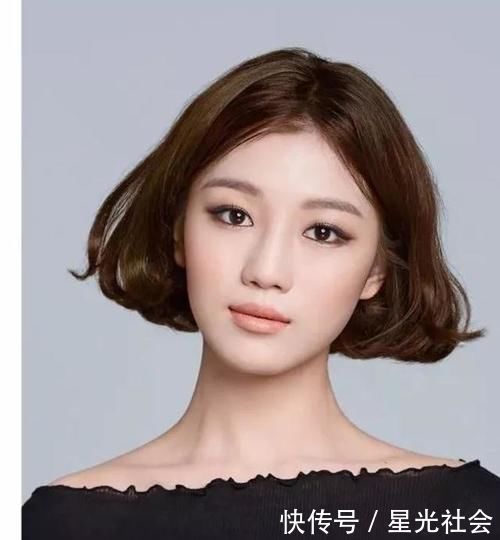 短发|纠结长发or短发?圆脸、方脸女生这样选发型才最美!