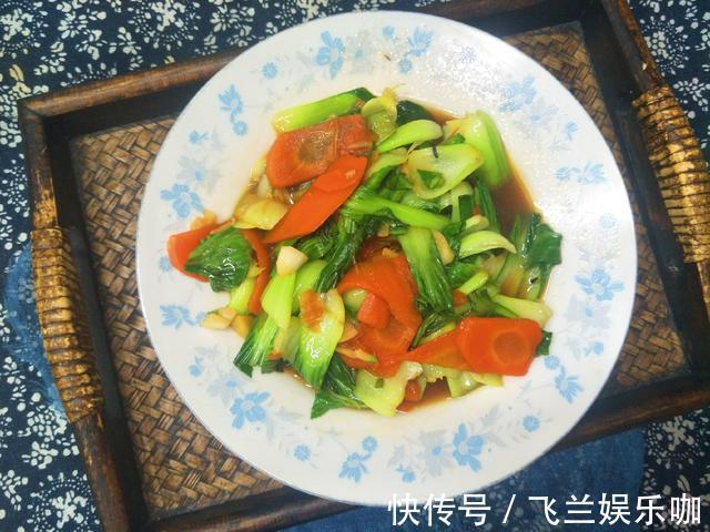 油菜|家常菜谱,炒油菜时,教你好吃做法,油菜清脆爽口