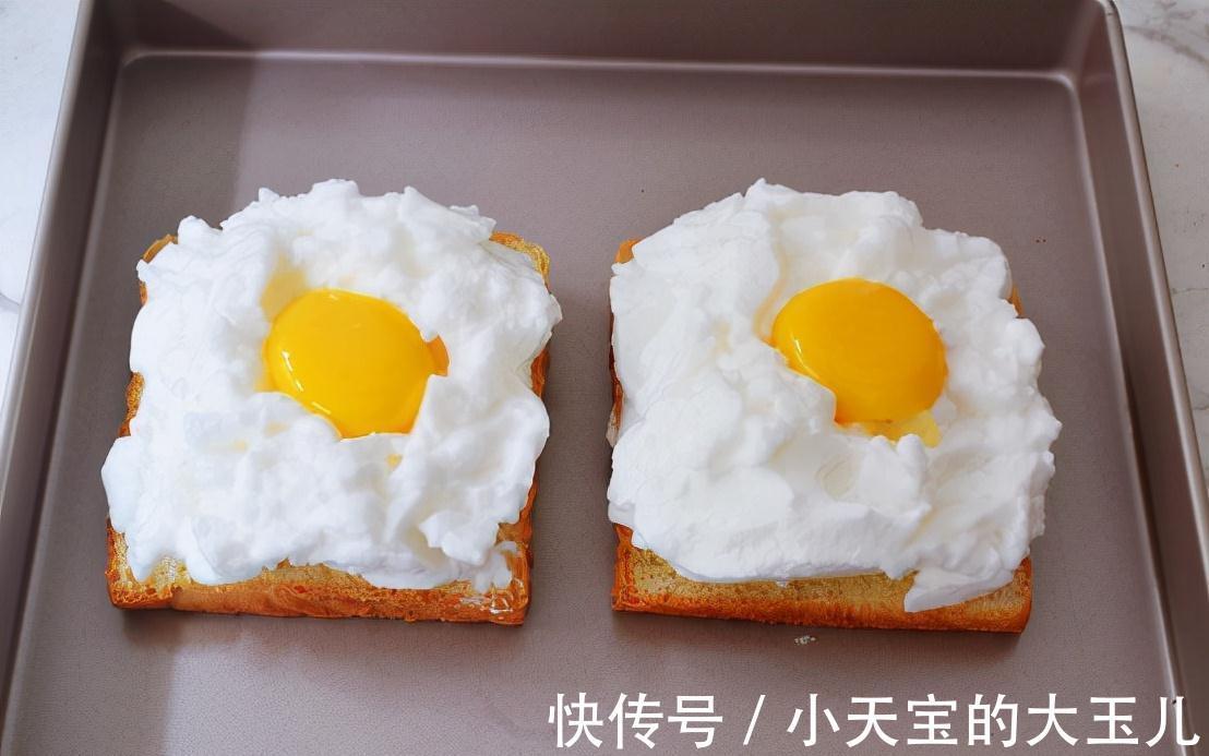 早餐不知道吃啥？让人眼前一亮的火烧云吐司，高颜值味道好