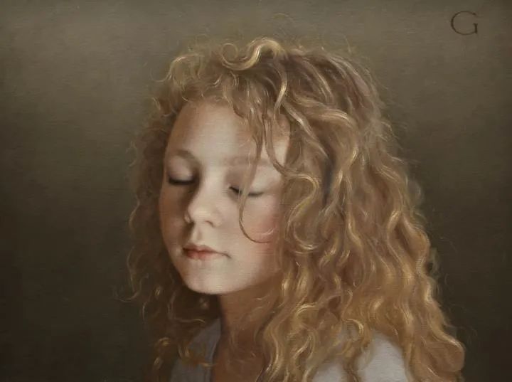 负空间&美国当代学院派画家大卫·格雷的作品,古朴之美,甚美