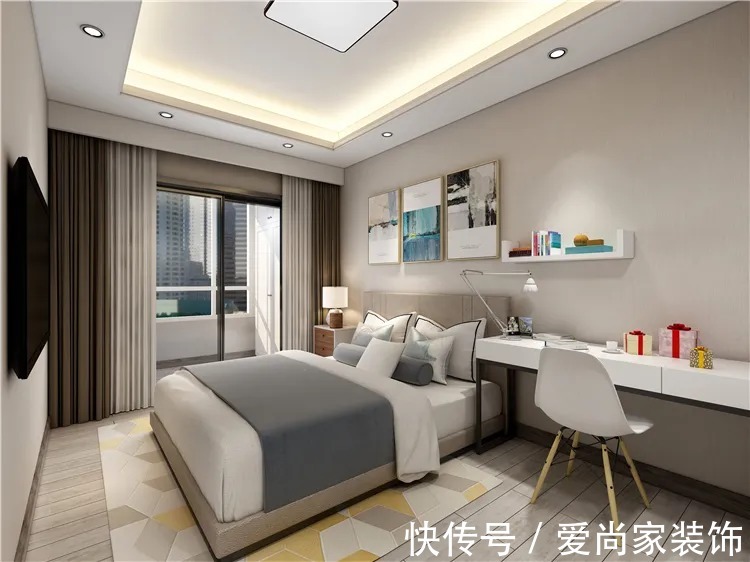 灰白+原木,简约风爱好者看过来|爱尚家装饰装修效果图 | 灰白+