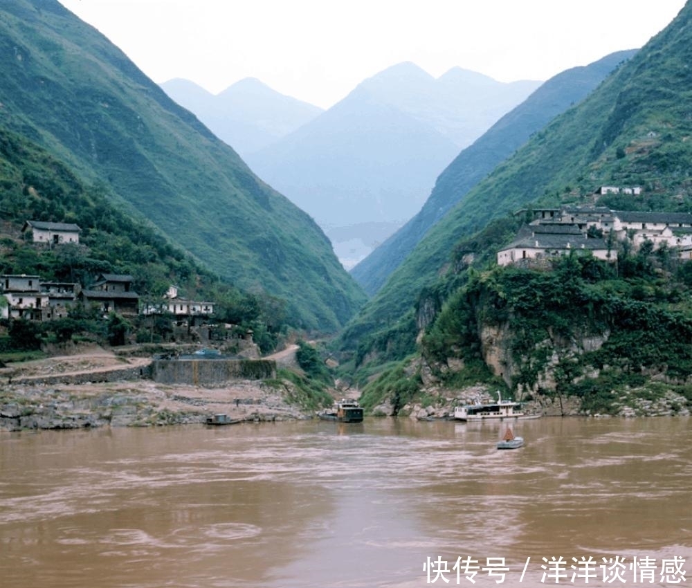 老照片: 两岸猿声啼不住, 三十年前的三峡风景