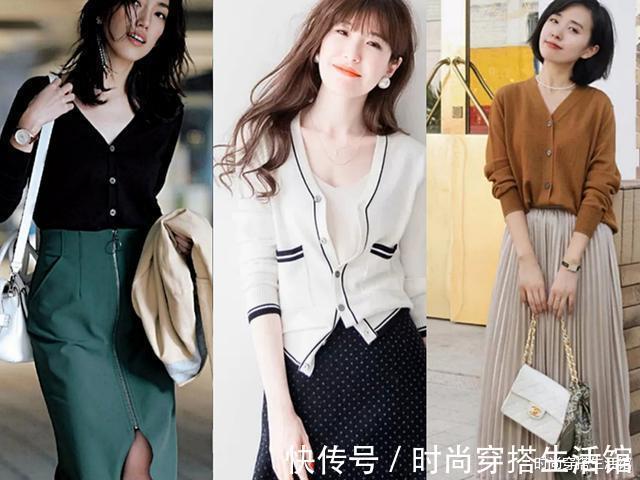 针织衫|针织衫怎么穿出高级感?我总结了这4种搭配方案,减龄又气质