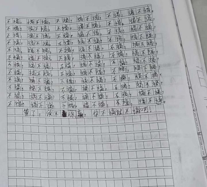 凑够|小学生作文像极了大型吵架现场，强行凑够600个字，结尾出乎意料