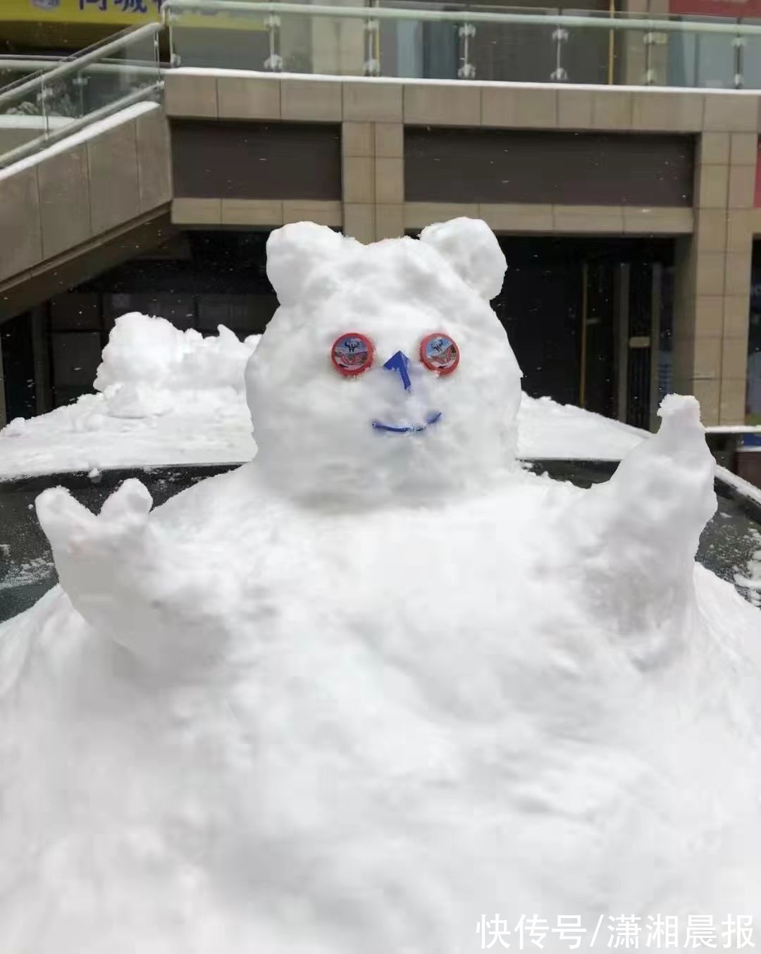 长沙|你堆的雪人怎么那么丑！高手说：堆雪人的诀窍是“随便堆”